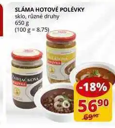 Flop Sláma hotové polévky 650 g nabídka