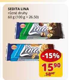 Flop Sedita lina různé druhy 60 g nabídka