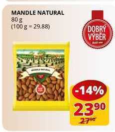 Flop Mandle natural 80 g nabídka