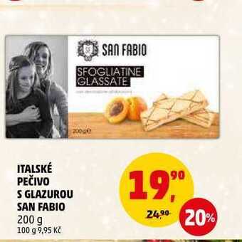 Italské pečivo s glazurou san fabio, 200 g