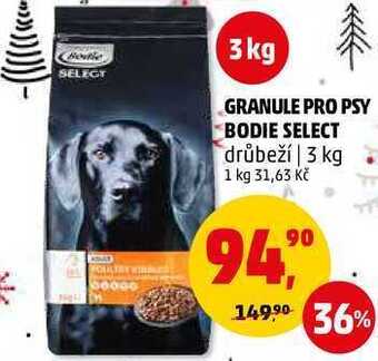 Penny Market Granule pro psy bodie select, 3 kg nabídka