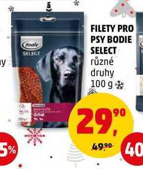 Penny Market Filety pro psy bodie select, 100 g nabídka