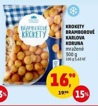 Penny Market Krokety bramborové karlova koruna, 300 g nabídka