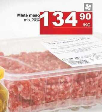 Jip Mleté maso mix 20% 1kg nabídka