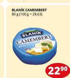 Flop Blaník camembert 80g nabídka