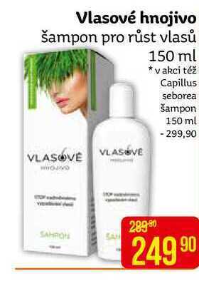 Teta Vlasové hnojivo šampon pro růst vlasů nabídka