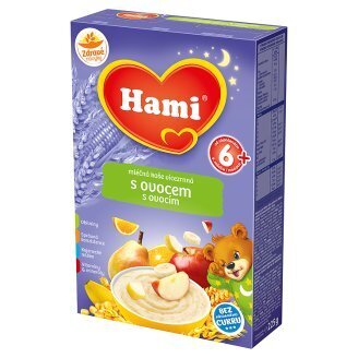 Teta Hami mléčná kaše 225g, vybrané druhy nabídka
