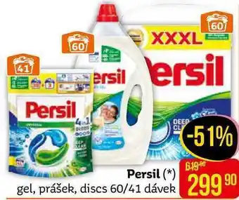 Teta Persil (*) gel, prášek, discs 60/41 dávek nabídka