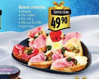 Jip Balené chlebíčky nabídka