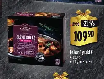 Jip Jelení guláš nabídka