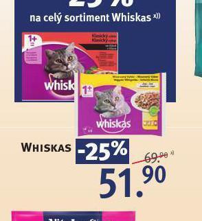 Rossmann Whiskas kapsičky pro kočky nabídka