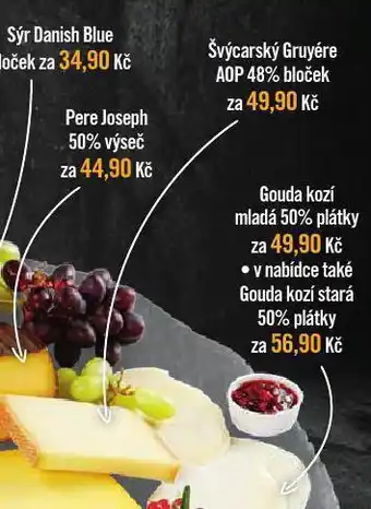 Jip Švýcarský gruyére sýr nabídka