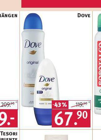 Rossmann Dove nabídka