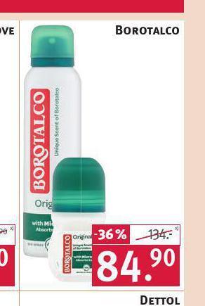 Rossmann Borotalco nabídka