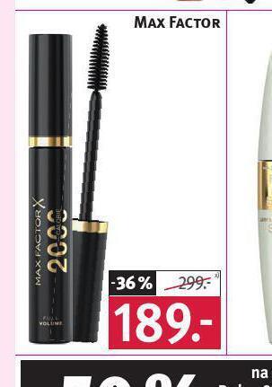 Rossmann Max factor řasenka nabídka