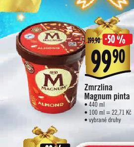Jip Zmrzlina magnum nabídka