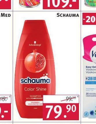 Rossmann Schauma šampon nabídka