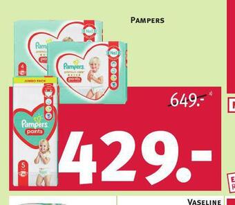 Rossmann Pampers dětské plenky nabídka