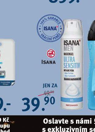 Rossmann Isana men nabídka