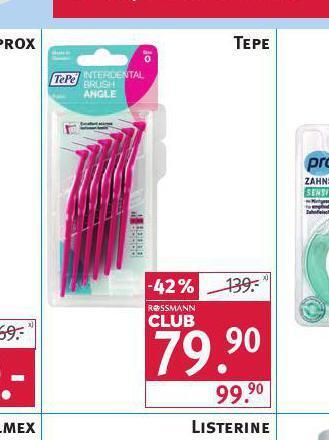 Rossmann Tepe mezizubní kartáček nabídka