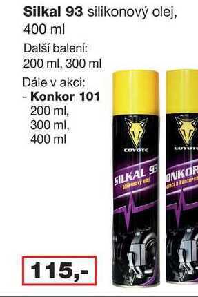Barvy a laky drogerie Silkal 93 silikonový olej, 400 ml nabídka