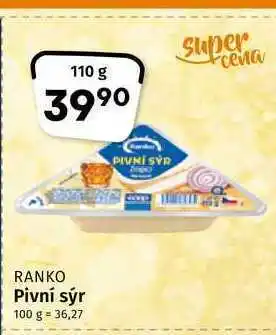 Coop Ranko pivní sýr 110 g nabídka