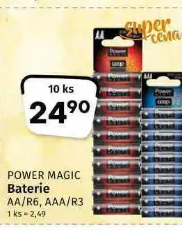 Coop Power magic baterie aa/r6, aaa/r3 nabídka