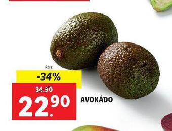 Lidl Avokádo nabídka