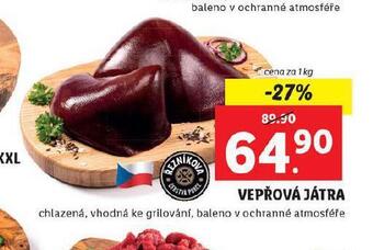 Lidl Vepřová játra nabídka