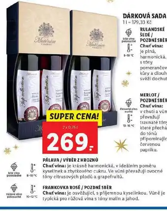 Lidl Frankovka rosé / pozdní sběr nabídka