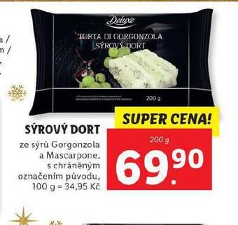 Lidl Sýrový dort nabídka