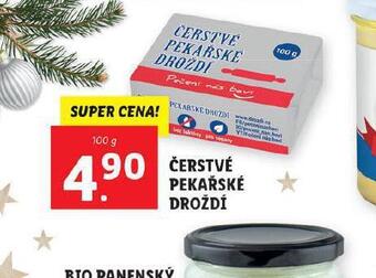 Lidl Čerstvé pekařské droždí nabídka