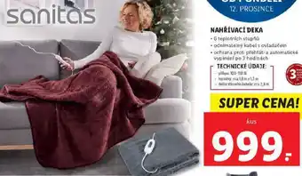 Nahřívací deka