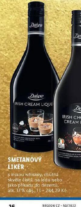Lidl Smetanový likér nabídka