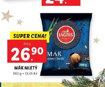 Lidl Mák mletý nabídka