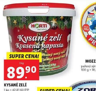 Lidl Kysané zelí nabídka