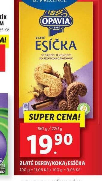 Lidl Zlaté derby / koka / esíčka nabídka