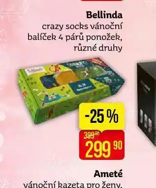 Teta Bellinda crazy socks vánoční balíček nabídka