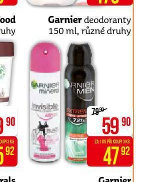 Teta Garnier deodoranty nabídka