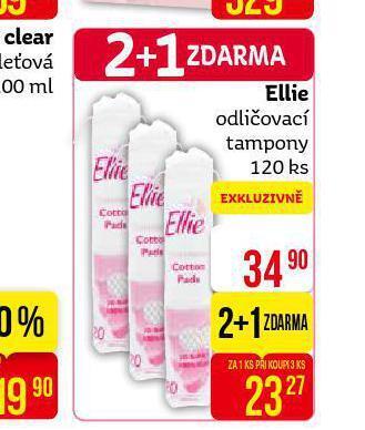 Teta Ellie odličovací tampony nabídka