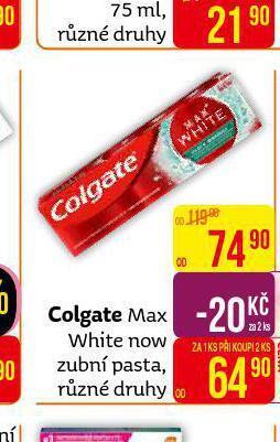 Teta Colgate zubní pasta nabídka