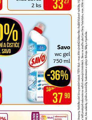 Teta Savo wc gel nabídka
