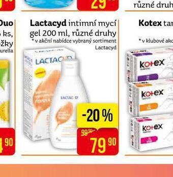Teta Lactacyd intimní mycí gel nabídka