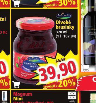 Norma Divoké brusinky nabídka