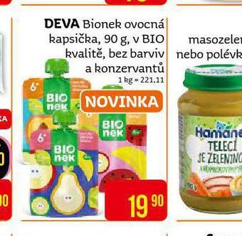 Deva bionek ovocná kapsička