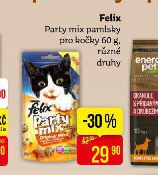 Teta Felix party mix pamlsky pro kočky nabídka