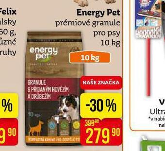 Teta Energy pet prémiové granule pro psy nabídka