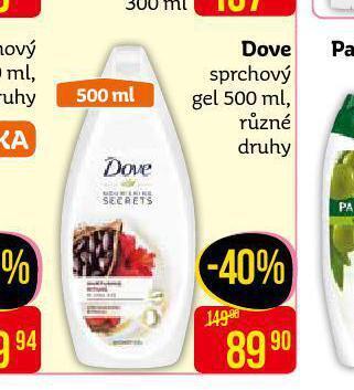 Teta Dove sprchový gel nabídka