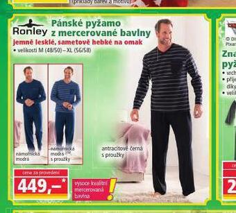 Norma Pánské pyžamo nabídka