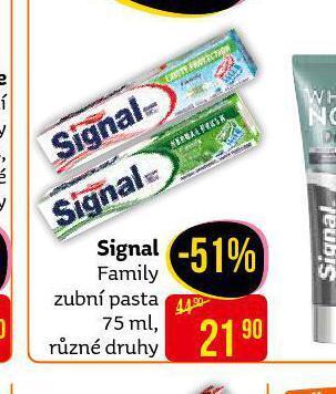 Teta Signal zubní pasta nabídka